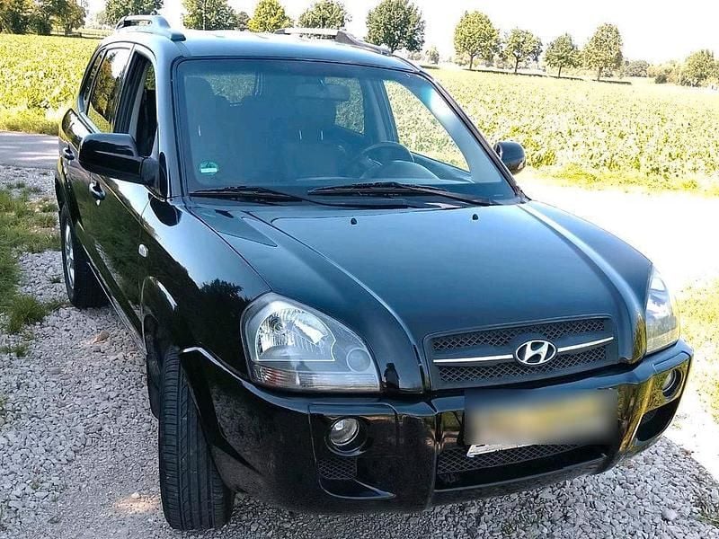Schwarz Gebraucht 2007 Hyundai Tucson SUV | 4.550 € (Fairer Preis) - Bild 1/4