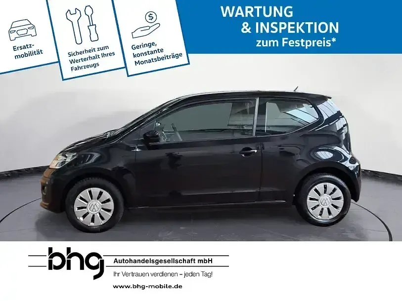 Gebraucht VW up! Move 60 PS (44 kW) 2020 Schwarz Kleinwagen