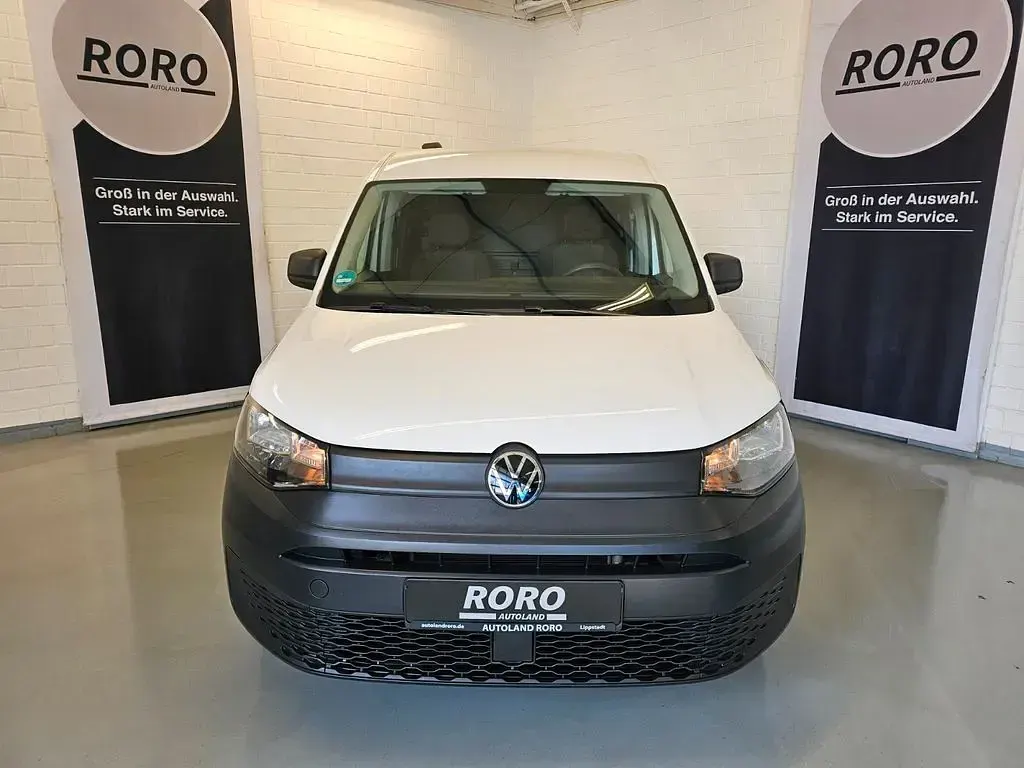 Gebraucht VW Caddy Basis 102 PS (75 kW) 2022 Weiß Van / Kleinbus