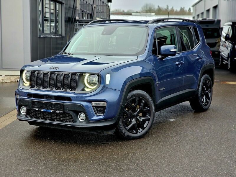 Blue shade metallic (metallic) Gebraucht 2020 Jeep Renegade Limited SUV | 17.880 € (Fairer Preis) - Bild 1/4