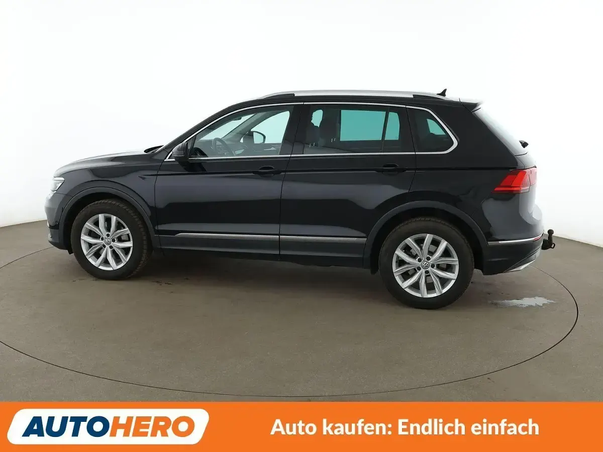 Gebraucht VW Tiguan Highline 239 PS (175 kW) 2019 Schwarz SUV