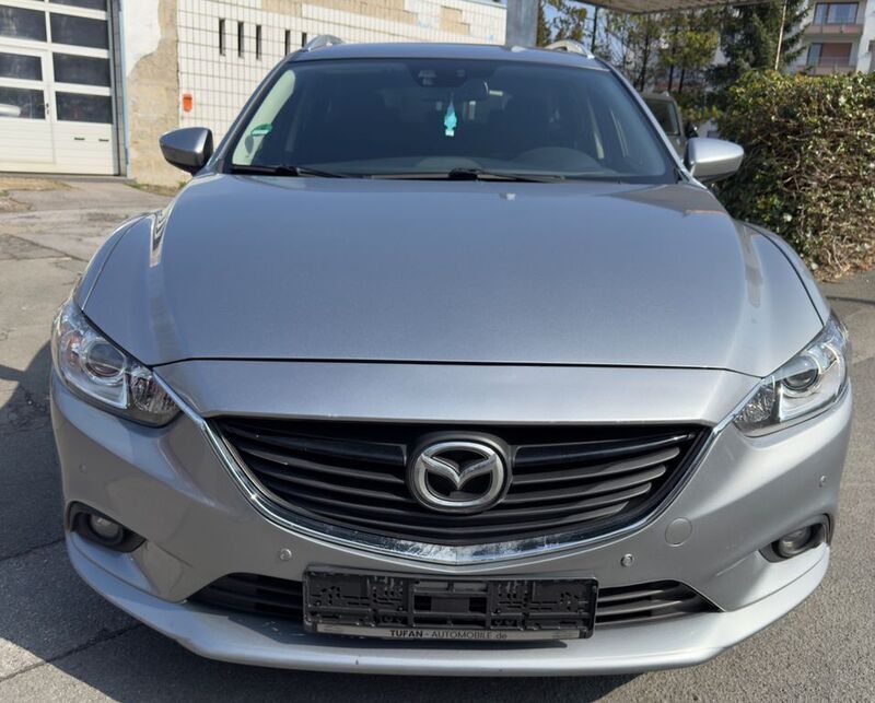 Silber Gebraucht 2014 Mazda 6 Center-Line Kombi | 6.990 € (Superpreis) - Bild 1/4