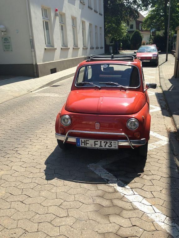 Rot Gebraucht 1973 Fiat 500 Kleinwagen | 8.900 € - Bild 1/4