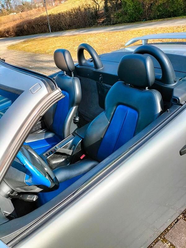 Gebraucht Mercedes SLK200 136 PS (100 kW) 1999 Silber Cabrio