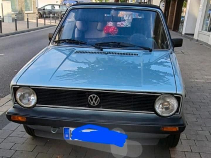 Silber Gebraucht 1981 VW Golf Cabriolet Cabrio | 11.350 € - Bild 1/3