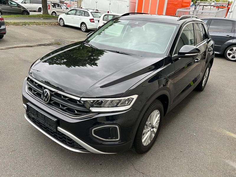 Schwarz Gebraucht 2022 VW T-Roc Life SUV | 20.290 € (Fairer Preis) - Bild 1/4