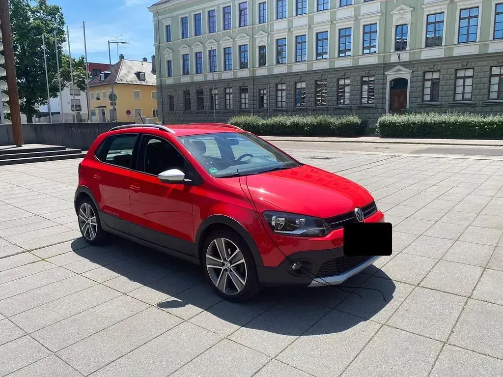 Gebraucht VW Polo Cross 90 PS (66 kW) 2010 Rot Kleinwagen
