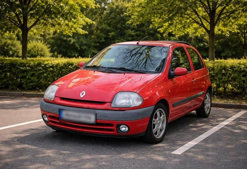 Gebraucht Renault Clio II 90 PS (66 kW) 1998 Rot Kleinwagen