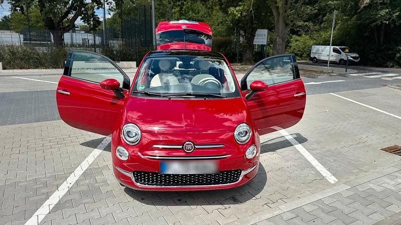Rot Gebraucht 2017 Fiat 500 Kleinwagen | 9.500 € (Fairer Preis) - Bild 1/4