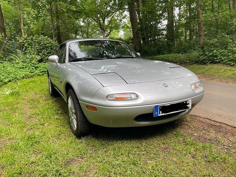 Gebraucht Mazda MX5 90 PS (66 kW) 1997 Silber Cabrio