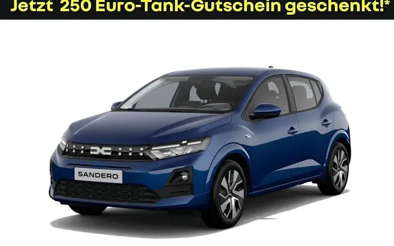 Nouvelle Dacia Sandero Expression 122 ch (89 kW) 2026 Bleue Berline