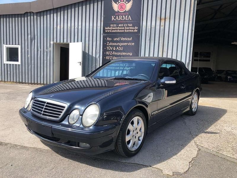 Gebraucht Mercedes CLK200 Avantgarde 163 PS (119 kW) 2000 Schwarz Cabrio