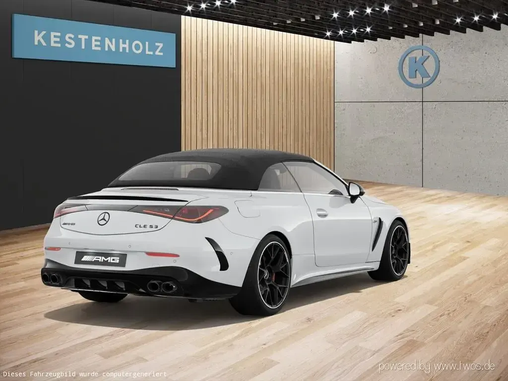 Gebraucht Mercedes CLE53 AMG Premium Plus 449 PS (330 kW) 2026 Manufaktur opalithweiß bright Cabrio