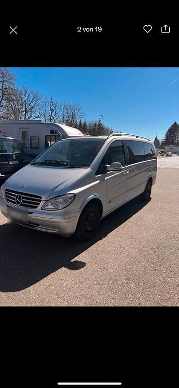 Grau Gebraucht 2008 Mercedes Viano Van / Kleinbus | 12.900 € (Teuer) - Bild 1/4