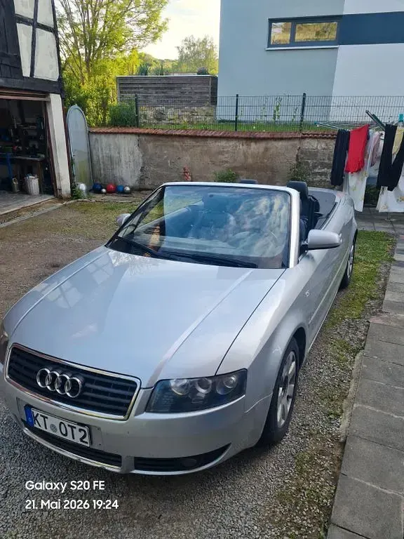 Gebraucht Audi A4 Cabriolet 170 PS (125 kW) 2003 Silber Cabrio