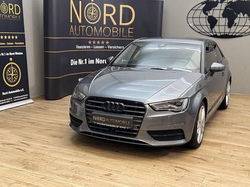 Grau Gebraucht 2015 Audi A3 S-Line | 13.890 € (Guter Preis) - Bild 1/3