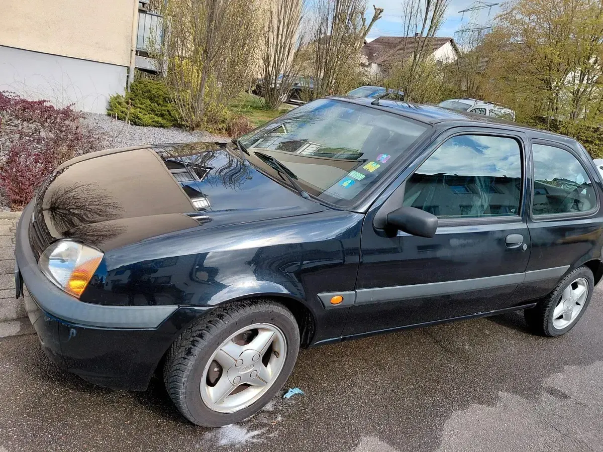 Gebraucht Ford Fiesta 2000 Blau Kleinwagen