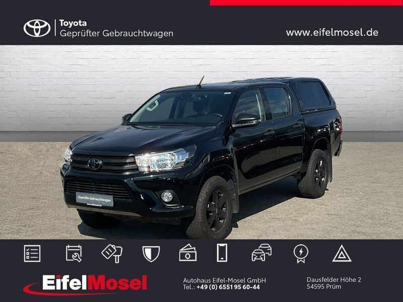 Schwarz Gebraucht 2019 Toyota HiLux Abholung | 34.960 € (Etwas zu teuer) - Bild 1/4
