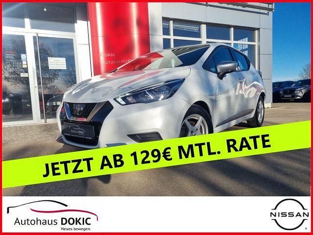 Weiß Gebraucht 2018 Nissan Micra Acenta Kleinwagen | 10.790 € (Etwas zu teuer) - Bild 1/4