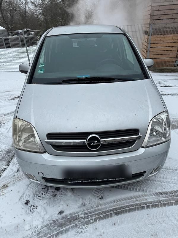 Gebraucht Opel Meriva 90 PS (66 kW) 2005 Silber Van / Kleinbus