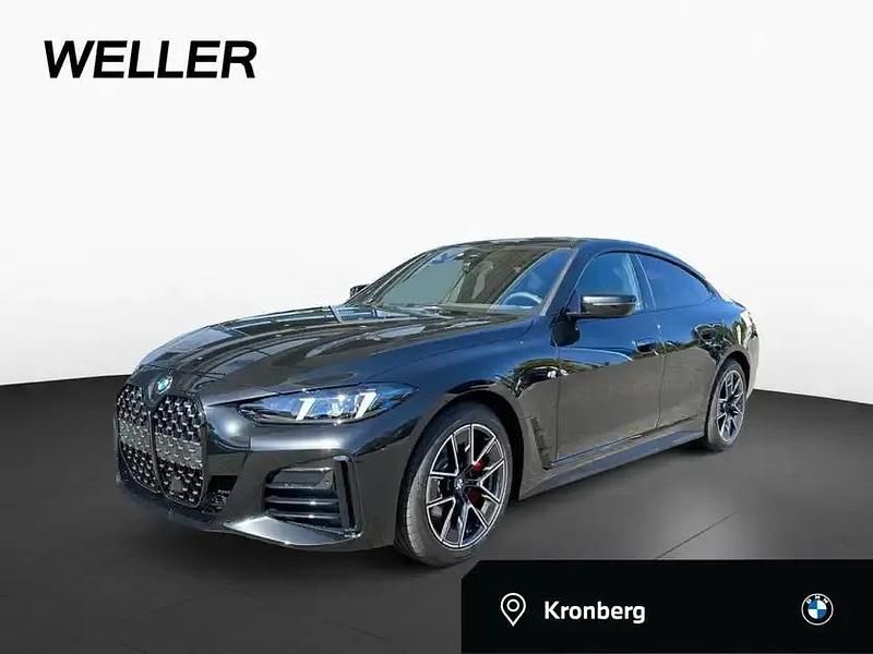 Saphirschwarz metallic (schwarz) Gebraucht 2025 BMW 420 Gran Coupé Comfort Edition Coupé | 62.900 € - Bild 1/4