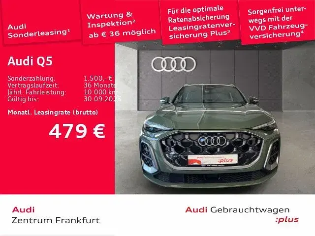 Gebraucht Audi Q5 S-Line 204 PS (150 kW) 2025 Grün SUV