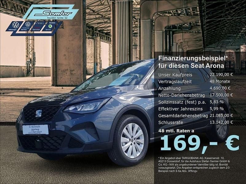Grau Neu 2025 Seat Arona Style SUV | 22.190 € (Fairer Preis) - Bild 1/4