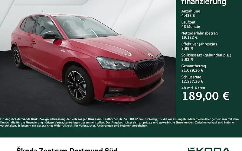 Gebraucht Skoda Fabia Monte Carlo 150 PS (110 kW) 2025 Kleinwagen