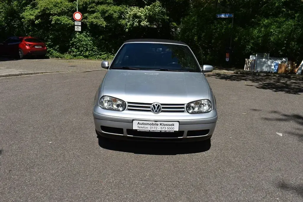 Gebraucht VW Golf Cabriolet Highline 116 PS (85 kW) 2002 Silber Cabrio