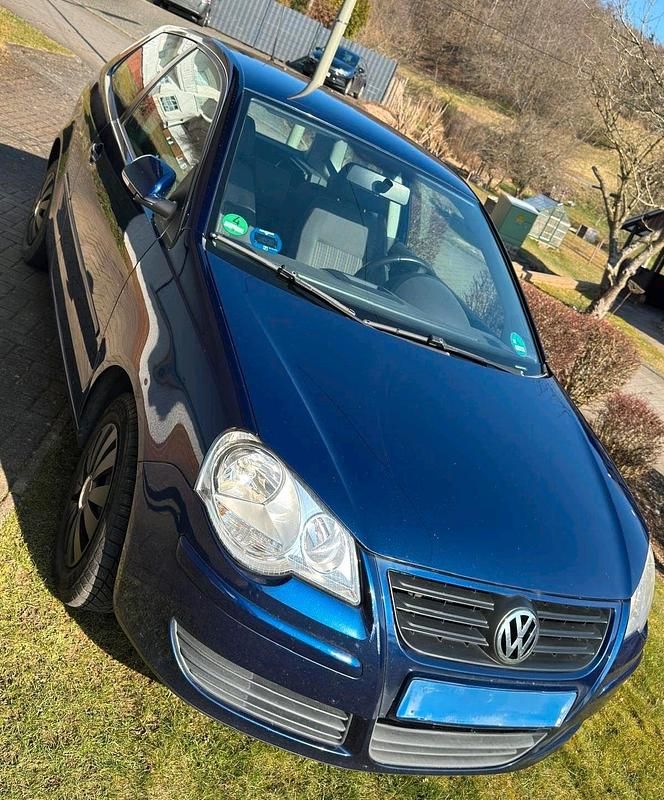 Blau Gebraucht 2009 VW Polo Kleinwagen | 700 € (Superpreis) - Bild 1/4