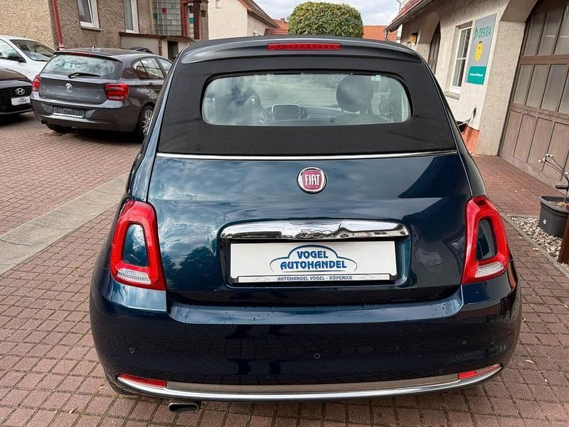 Gebraucht Fiat 500 Lounge 69 PS (50 kW) 2017 Blau Cabrio