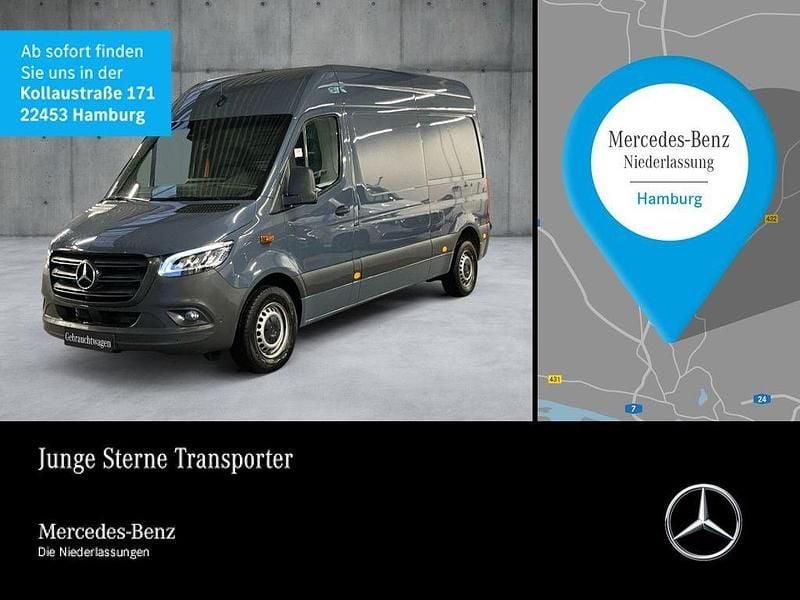 Grau Gebraucht 2024 Mercedes Sprinter Van | 37.818 € (Superpreis) - Bild 1/4