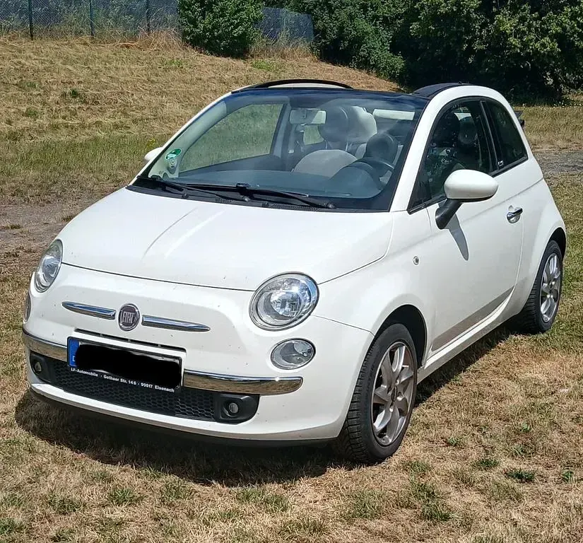 Gebraucht Fiat 500C 69 PS (50 kW) 2012 Weiß Cabrio