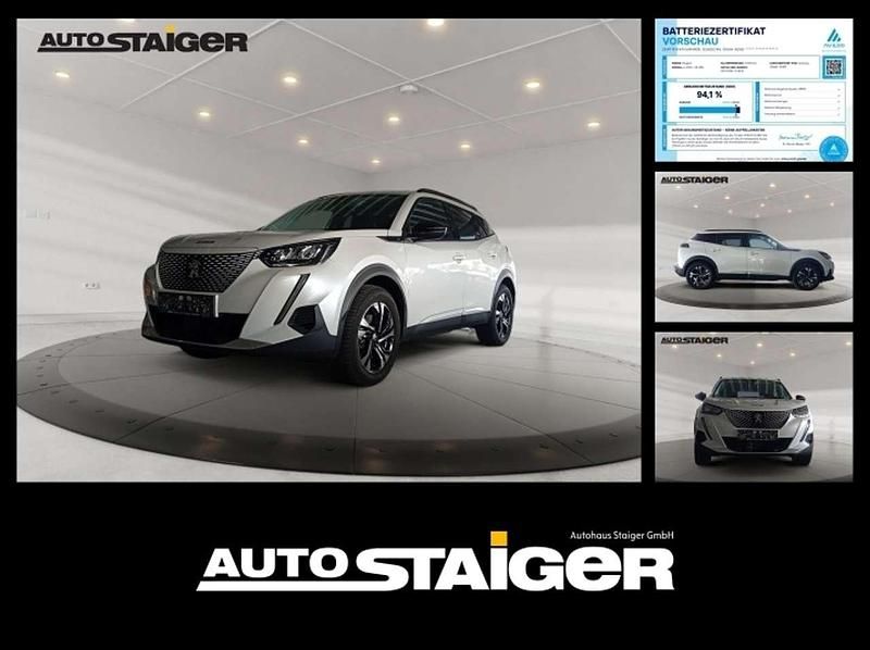 Lack weiss perlglänzend/typ aussenv Gebraucht 2022 Peugeot e-2008 Allure SUV | 18.399 € (Guter Preis) - Bild 1/4