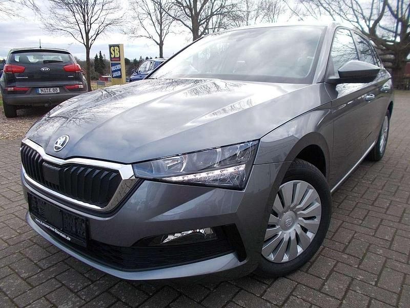 Gebraucht Skoda Scala Ambition 110 PS (80 kW) 2024 Graphite grau metallic Kleinwagen