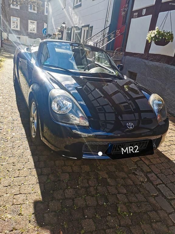 Schwarz Gebraucht 2000 Toyota MR2 Cabrio | 7.500 € (Superpreis) - Bild 1/4