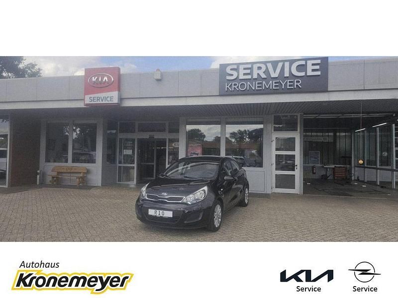 Schwarz Gebraucht 2013 Kia Rio Edition 7 Limousine | 5.990 € (Fairer Preis) - Bild 1/4