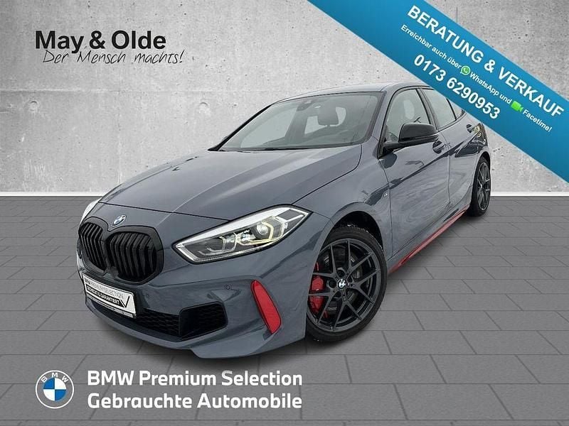 Grau Gebraucht 2021 BMW 128 M Sport Limousine | 28.280 € (Fairer Preis) - Bild 1/4