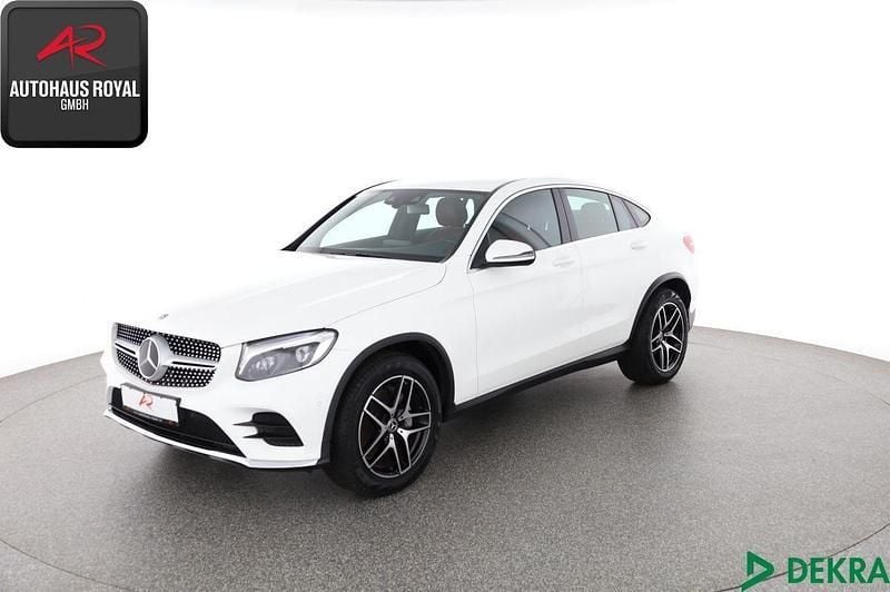 Weiss Gebraucht 2017 Mercedes GLC250 AMG Coupé | 33.880 € (Superpreis) - Bild 1/4
