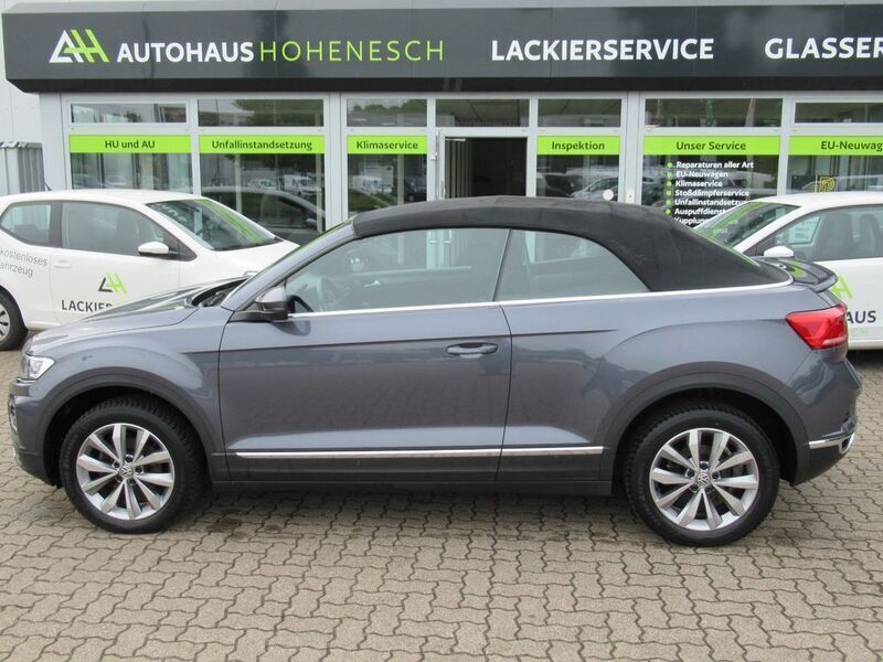 Grau Gebraucht 2020 VW T-Roc Cabriolet Style Cabrio | 19.900 € (Fairer Preis) - Bild 1/4