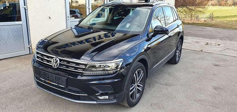 Gebraucht VW Tiguan Highline 190 PS (139 kW) 2019 Deep black perleffekt SUV