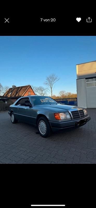 Silber Gebraucht 1989 Mercedes E300 Coupé | 8.900 € - Bild 1/4