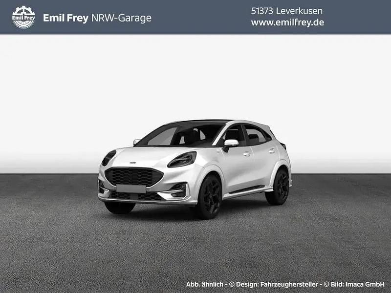 Frostweiß Gebraucht 2022 Ford Puma ST-Line | 17.370 € (Superpreis) - Bild 1/4