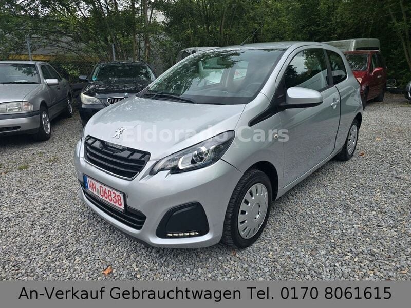 Grau Gebraucht 2017 Peugeot 108 Active Kleinwagen | 4.500 € (Superpreis) - Bild 1/4