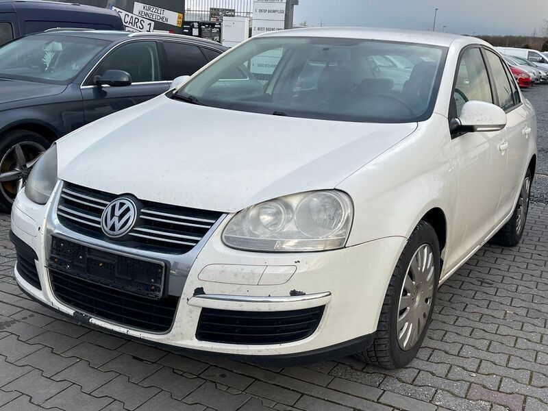 Weiß Gebraucht 2009 VW Jetta Comfortline Limousine | 1.299 € (Superpreis) - Bild 1/2