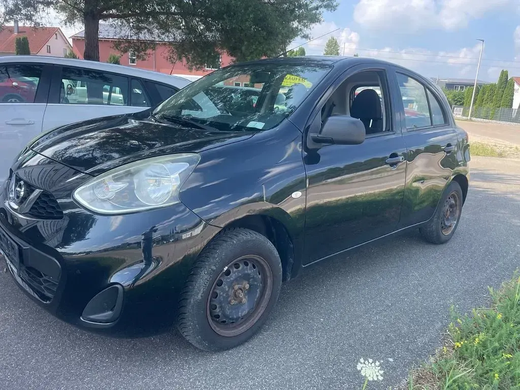 Gebraucht Nissan Micra Acenta 80 PS (58 kW) 2014 Schwarz Kleinwagen
