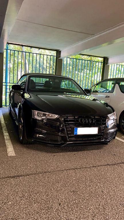 Gebraucht Audi A5 Cabriolet S-line plus 177 PS (130 kW) 2016 Schwarz Cabrio