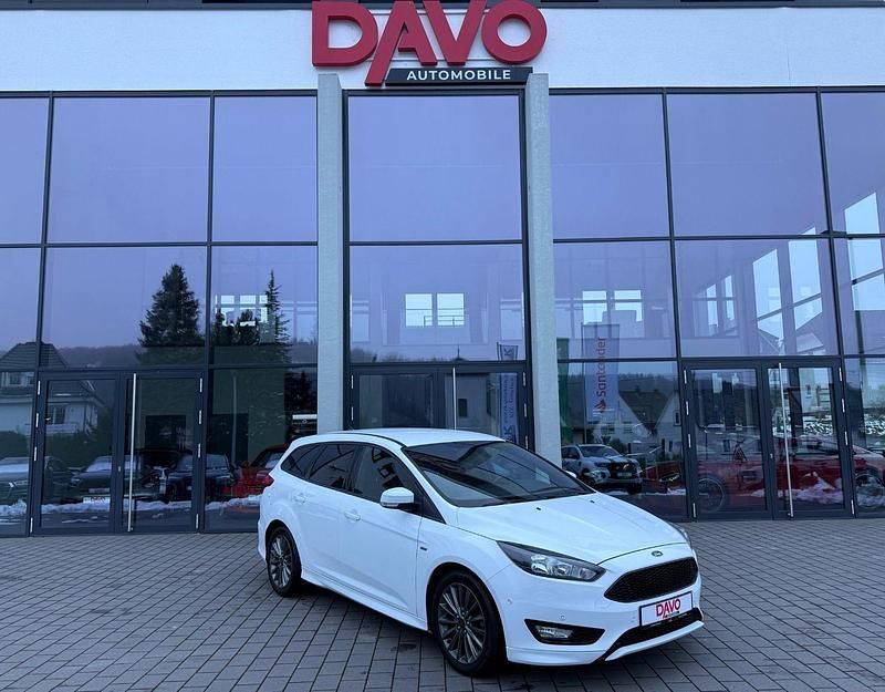 Gebraucht Ford Focus ST-Line 150 PS (110 kW) 2018 Weiß Kombi