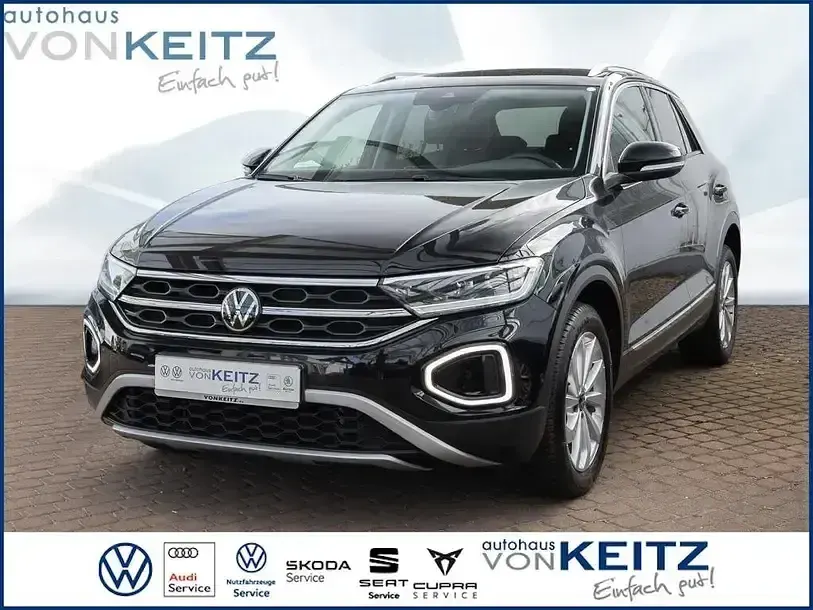 Gebraucht VW T-Roc Style 150 PS (110 kW) 2023 Schwarz SUV