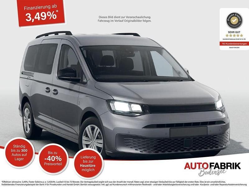Indiumgrau metallic Neu 2025 VW Caddy Maxi Van / Kleinbus | 34.490 € (Fairer Preis) - Bild 1/3